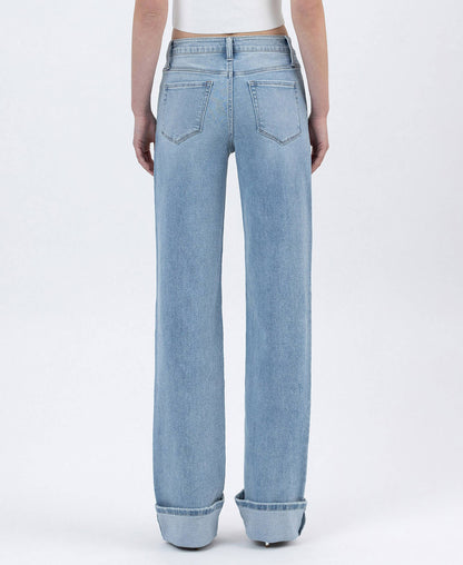 The High Roller Wide Leg Jeans