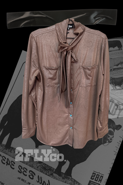 LEATHER OUTLAW MOCHA Top