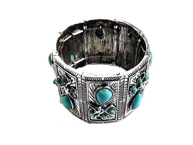 Silver Canyon Stretch Bracelet