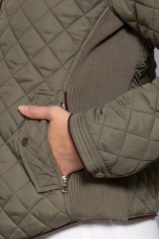 High Society Quilted Jacket
