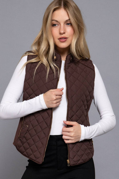 High Society Quilted Vest