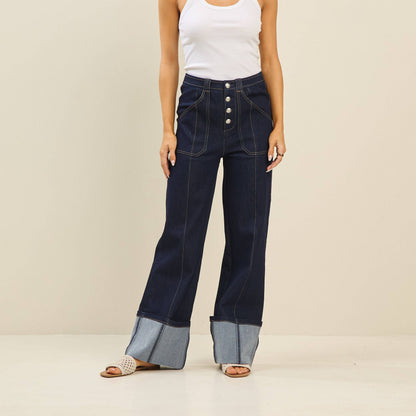 Turn It Up Cuff Jeans