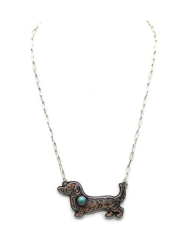 Doxie Darling Pendant Necklace