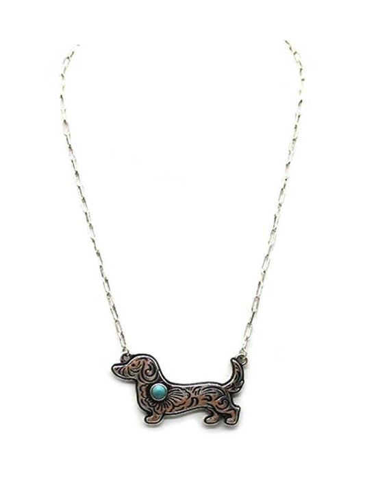 Doxie Darling Pendant Necklace